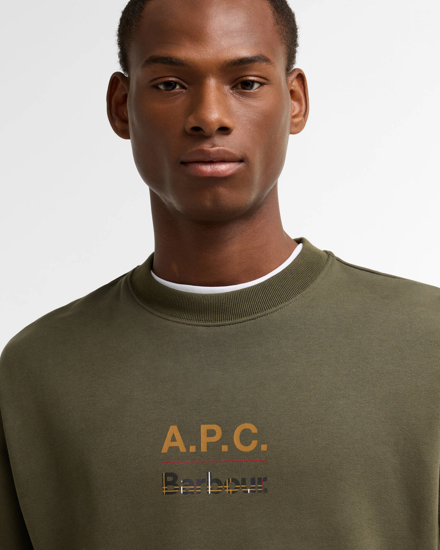 Felpa Barbour x A.P.C. Sage image number 3