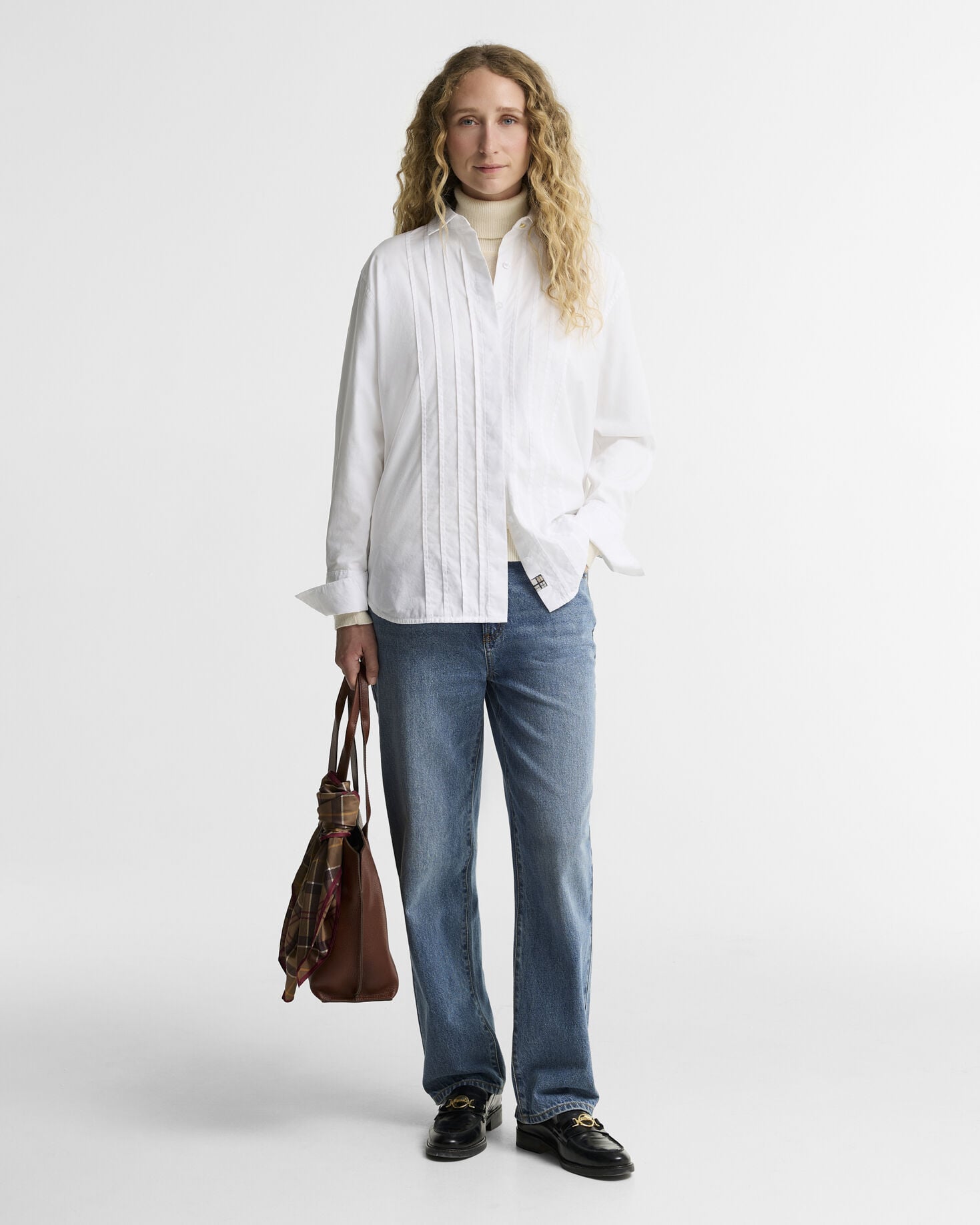 Barbour Bluse Adalyn Relaxed Fit White