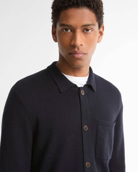 Barbour Wollcardigan Bellam Navy