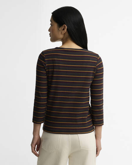 Barbour T-Shirt Wynn Striped Shadow Classic Stripe