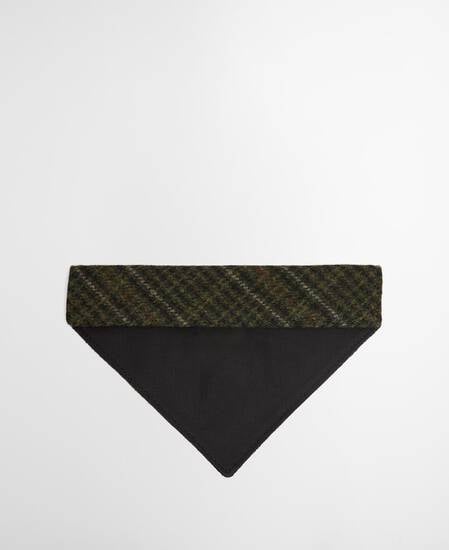 Wilkin Dog Bandana Olive Check