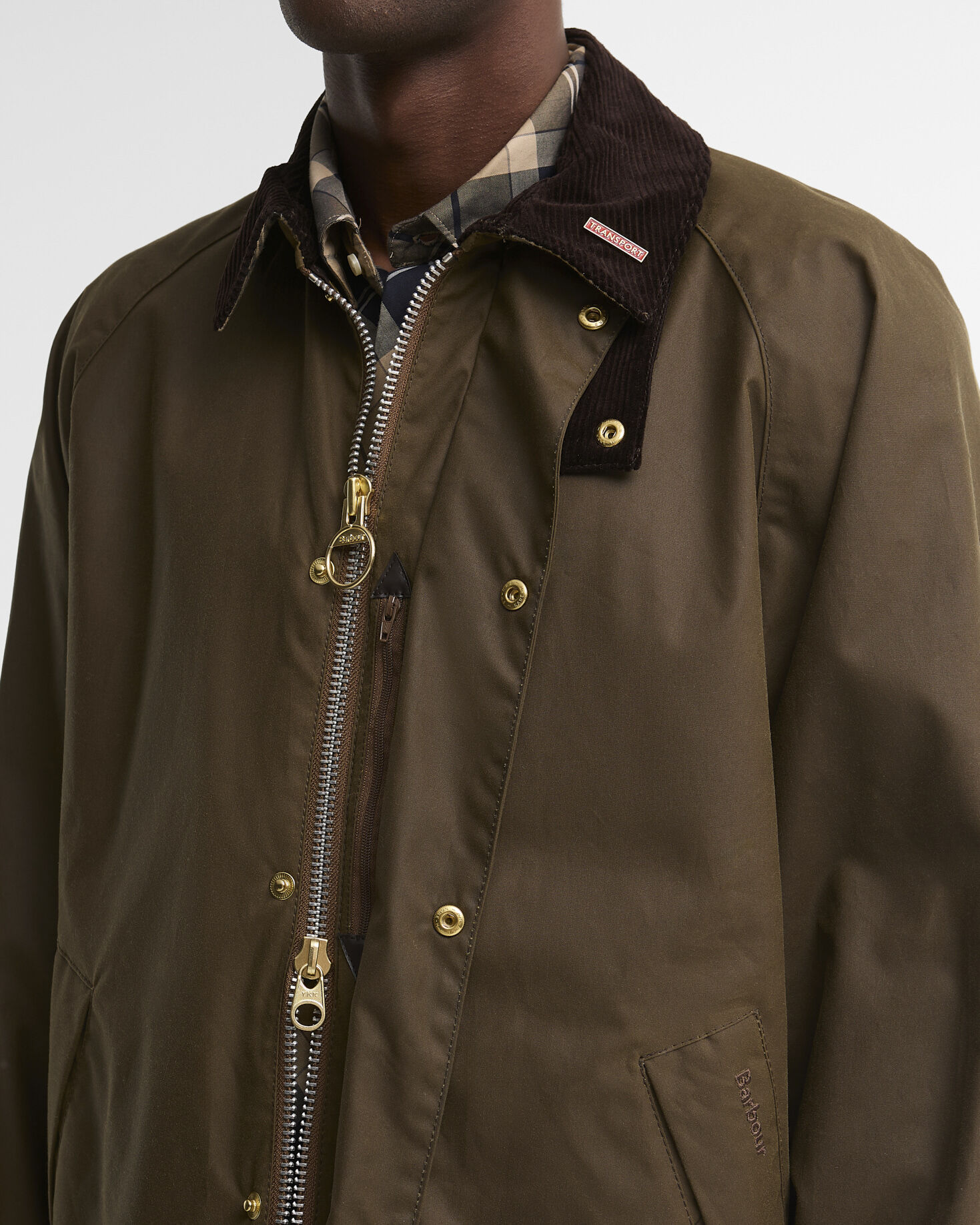 Icons Transport Waxed Jacket Brown