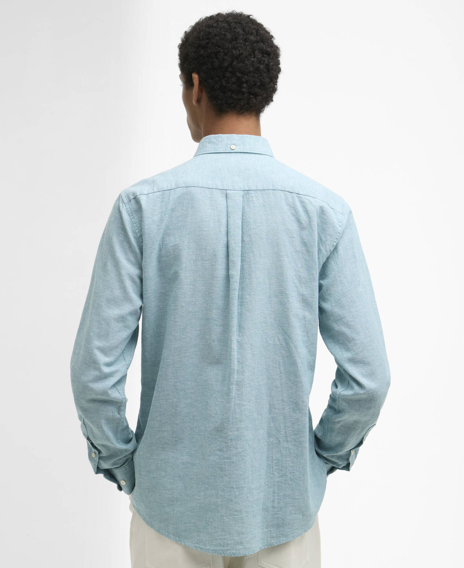 Camicia sartoriale Nelson Light Teal image number 2