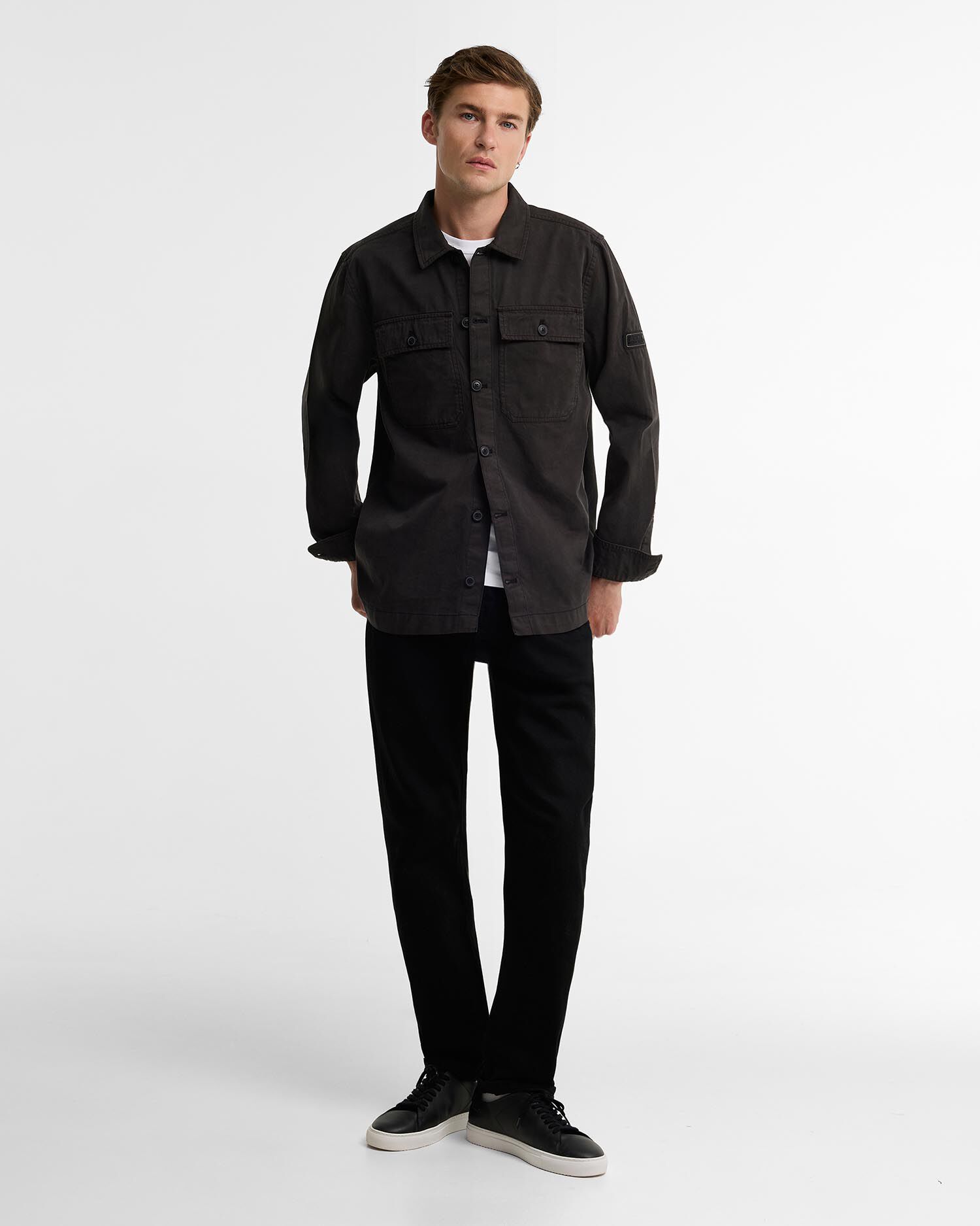 Arlo Overshirt Classic Black