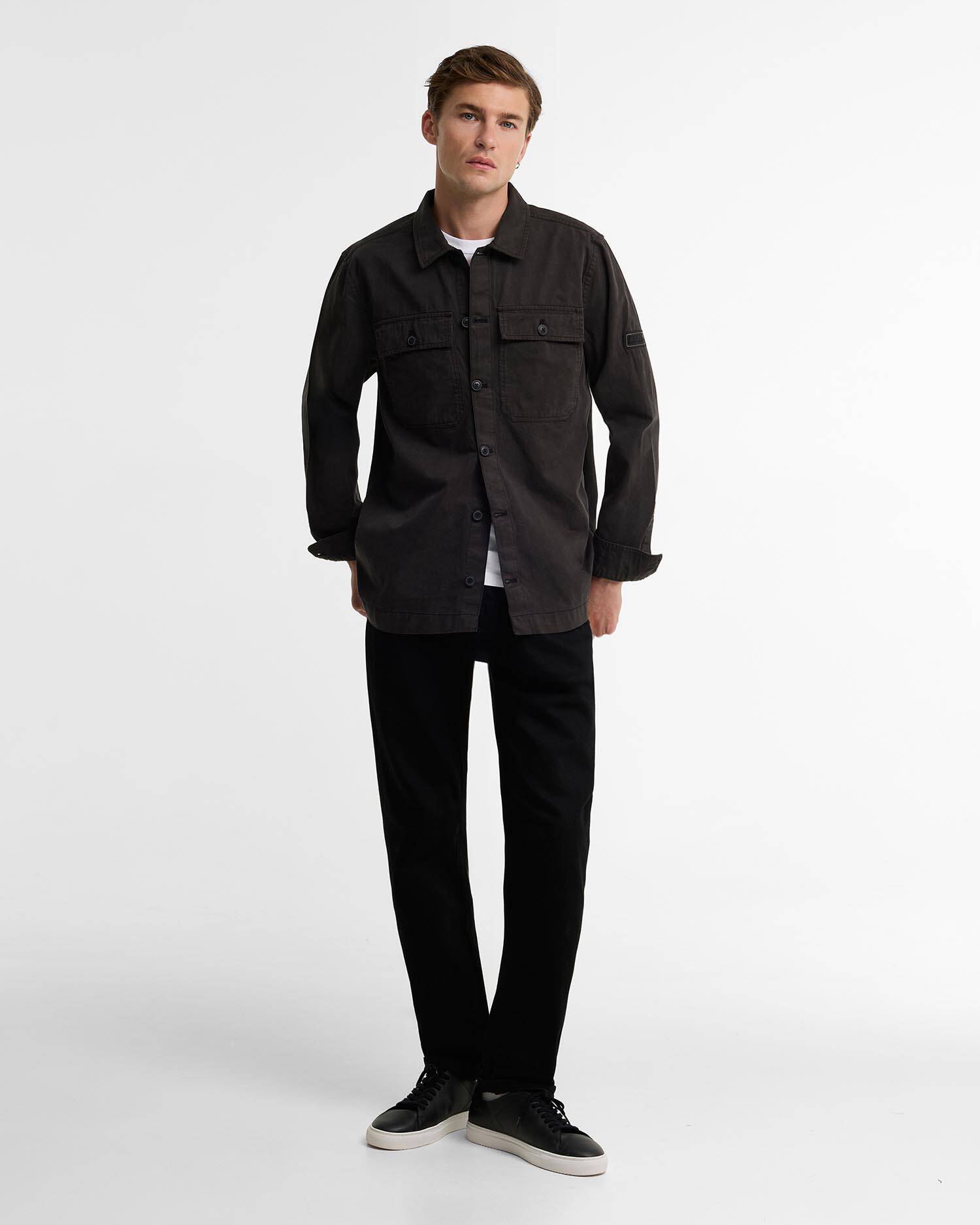 Arlo Overshirt Classic Black image number 1