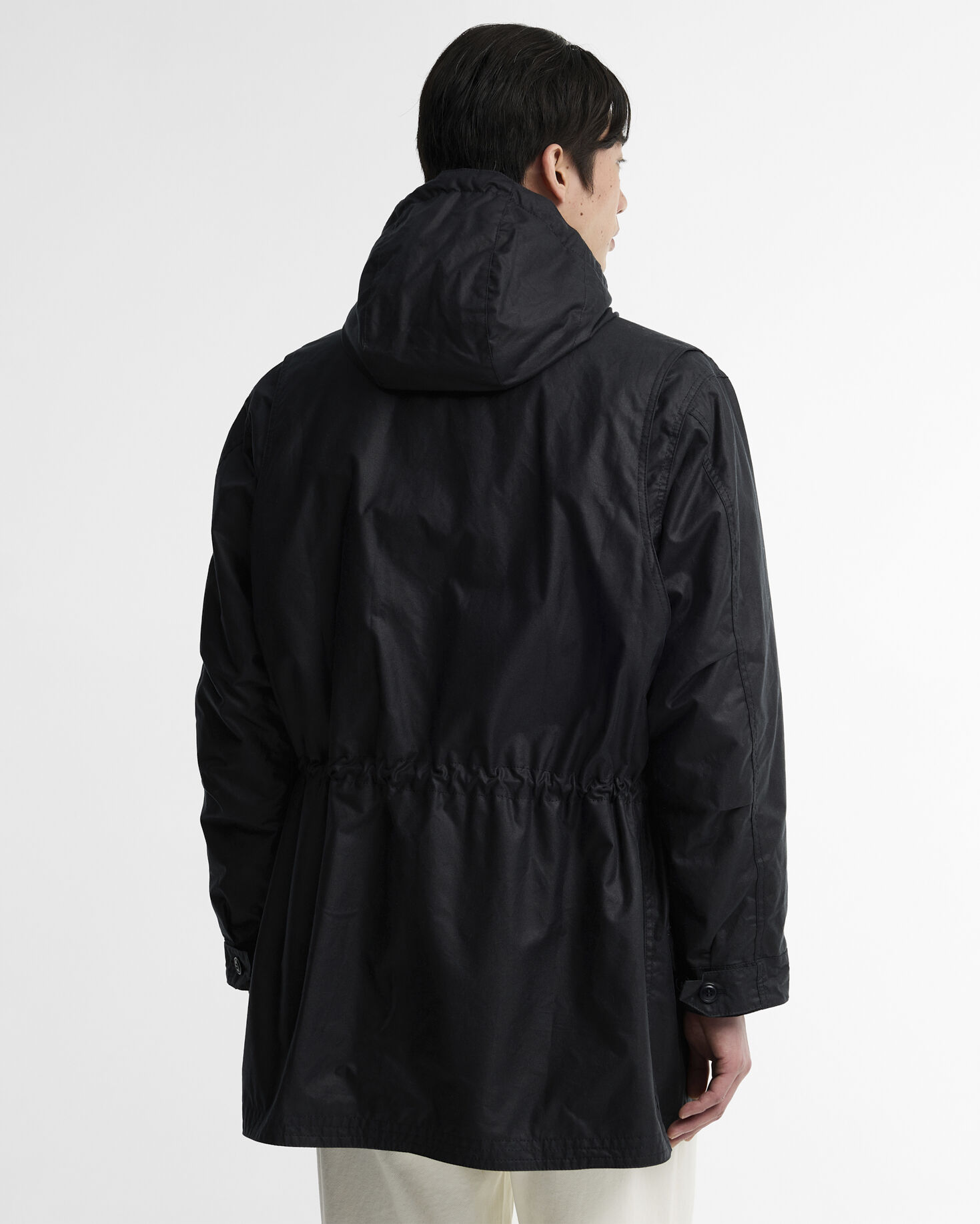 Ursula Waxed Parka Navy