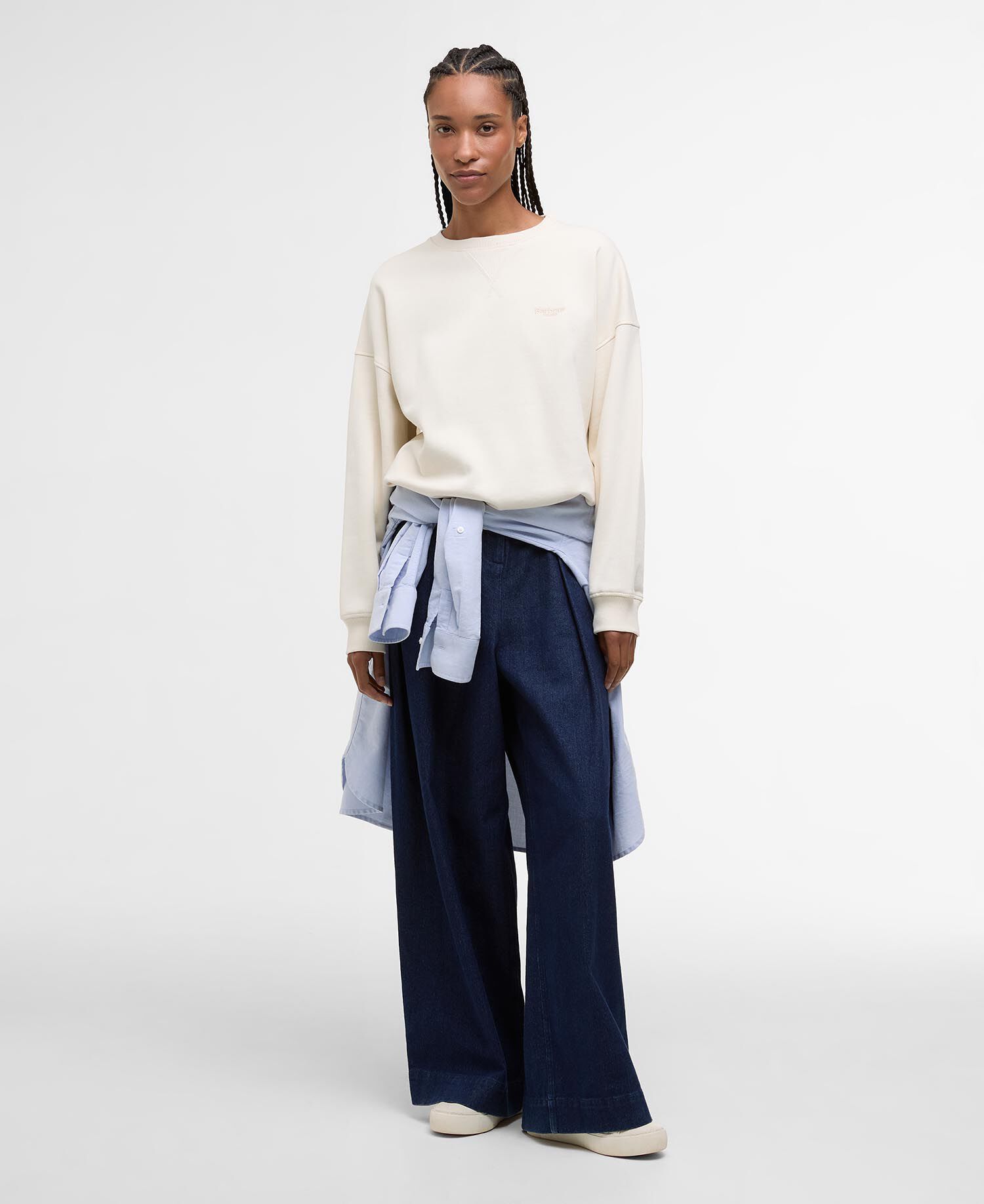 Maglione girocollo Rosie Ecru