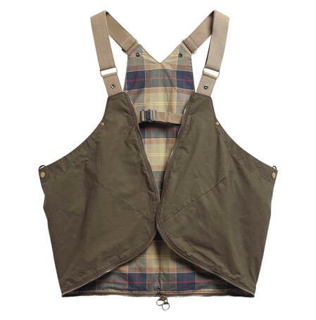 Barbour x Norbit 2-in-1 Tasche Drywax Khaki Brown