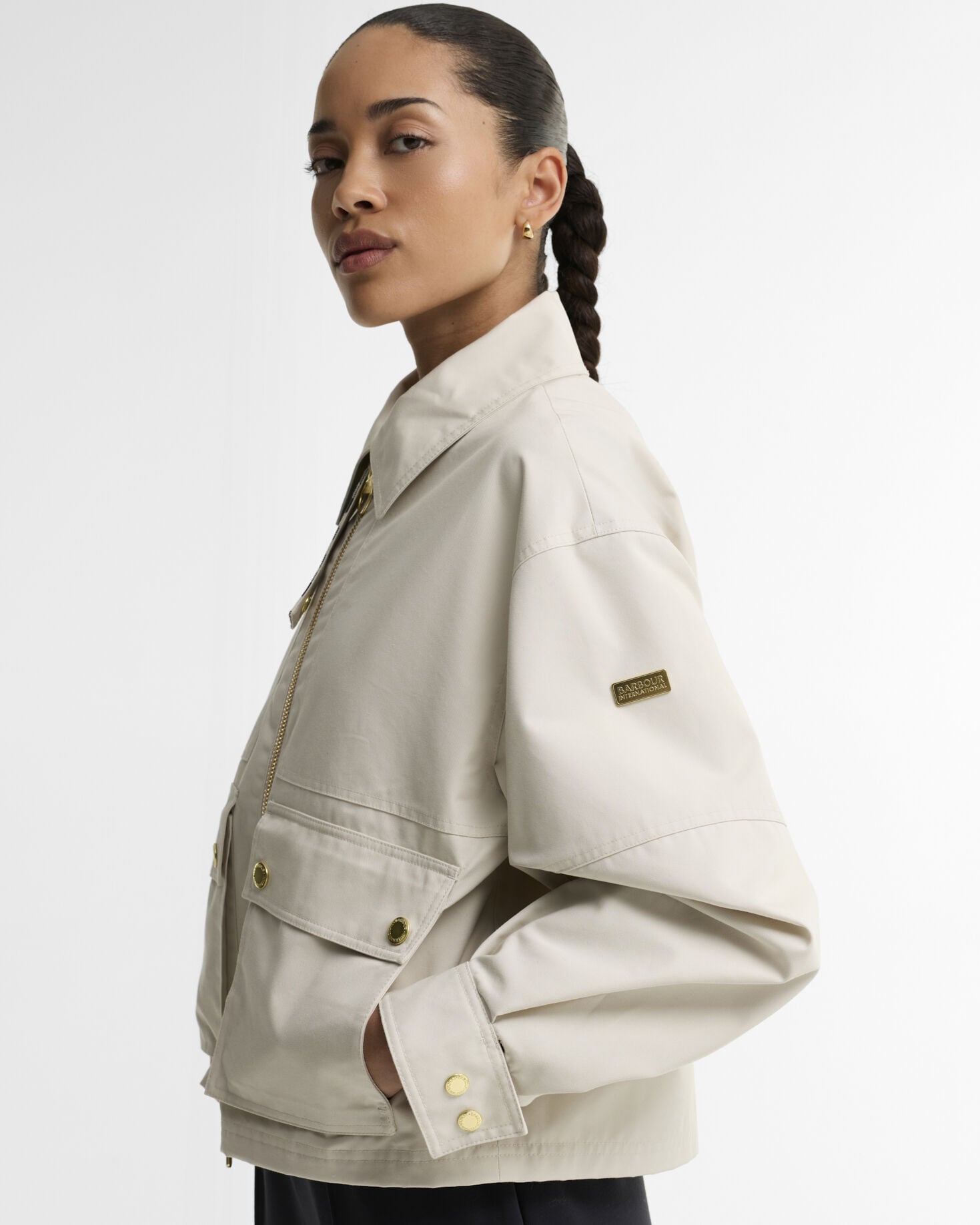 Gabriette Showerproof Jacket Moonbeam