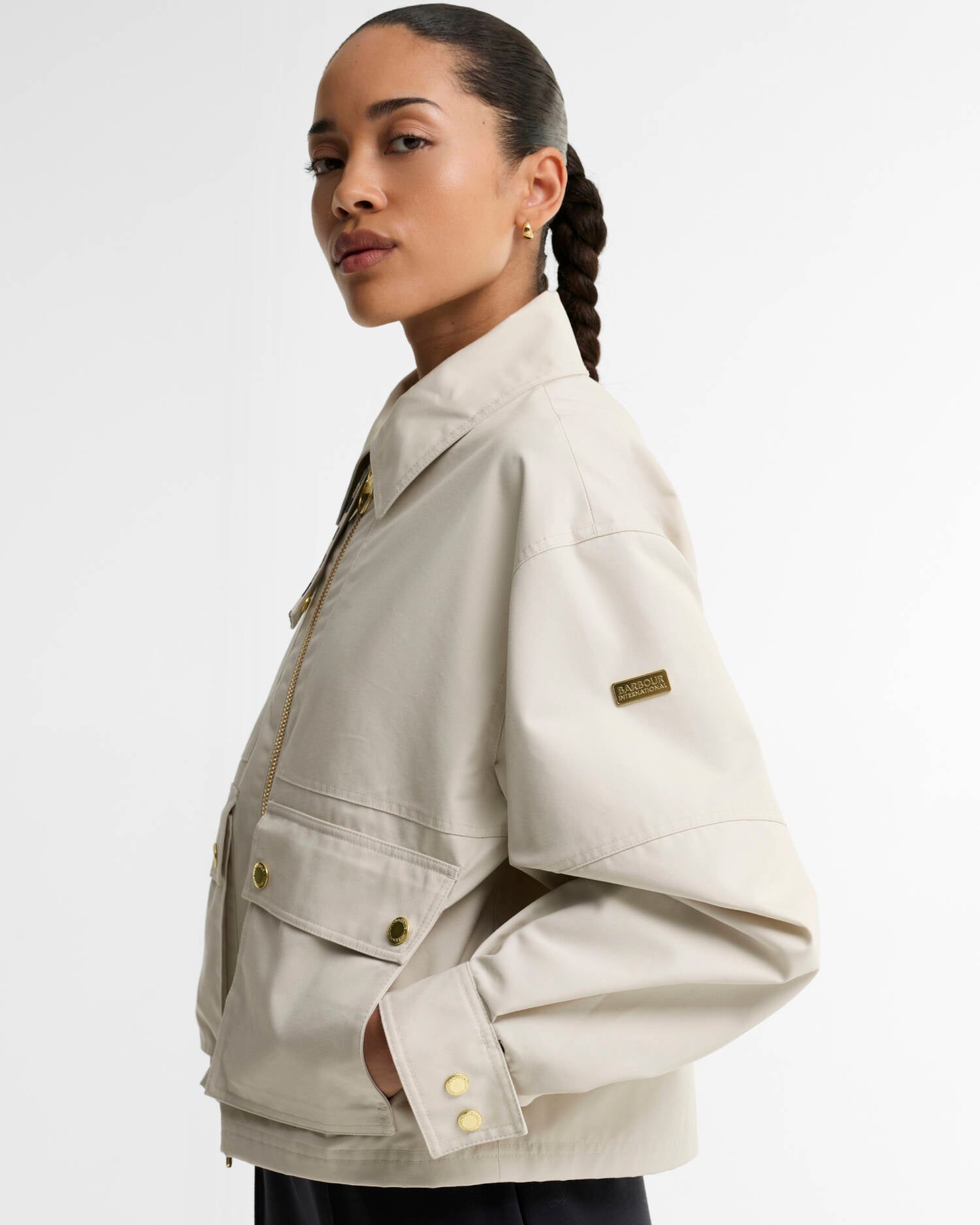 Gabriette Showerproof Jacket Moonbeam image number 4