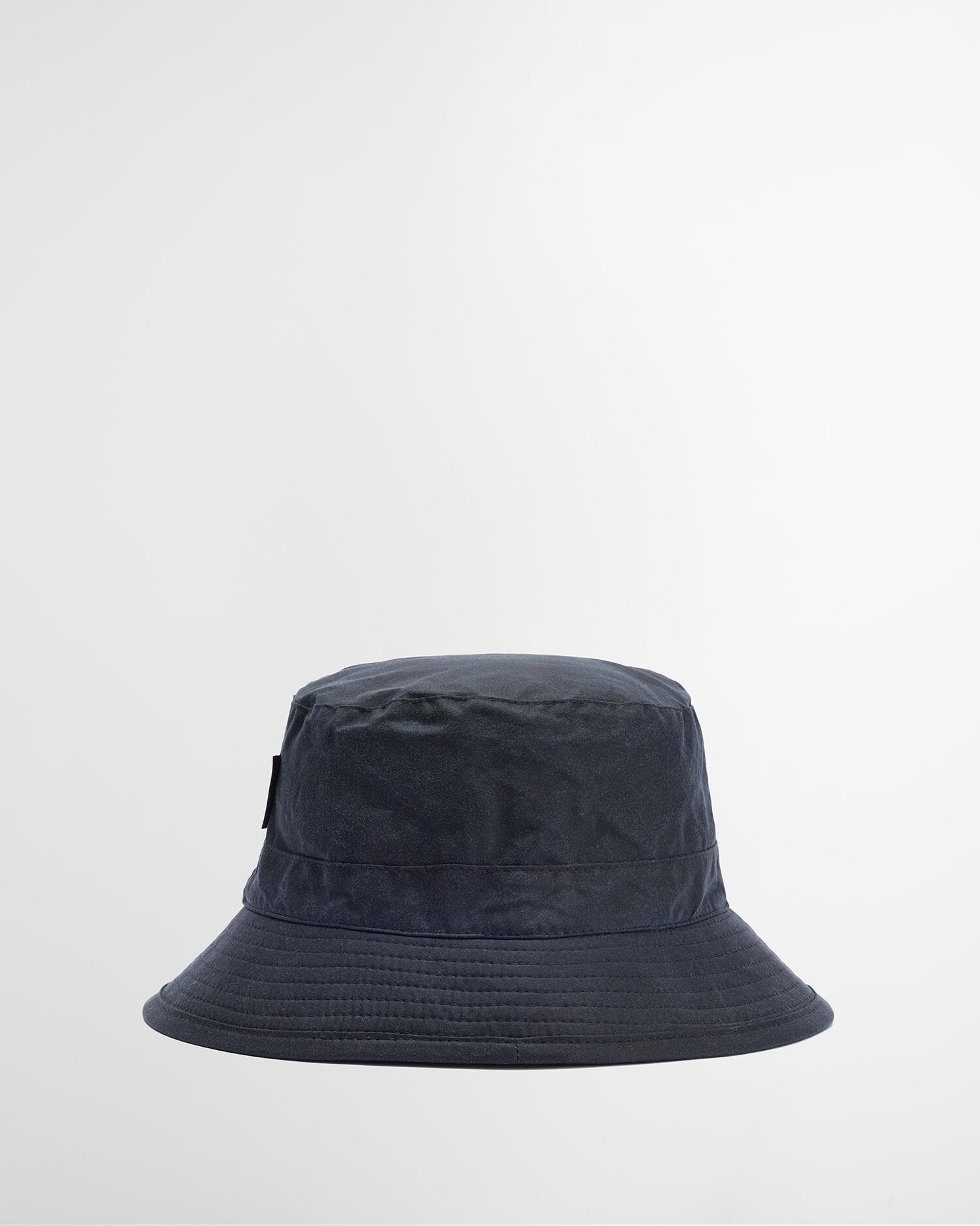 Waxed Bucket Hat Classic Navy