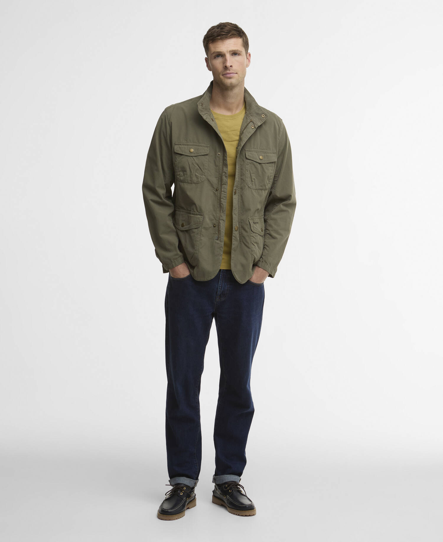 Ogston Casual Jacket Dusty Olive image number 1