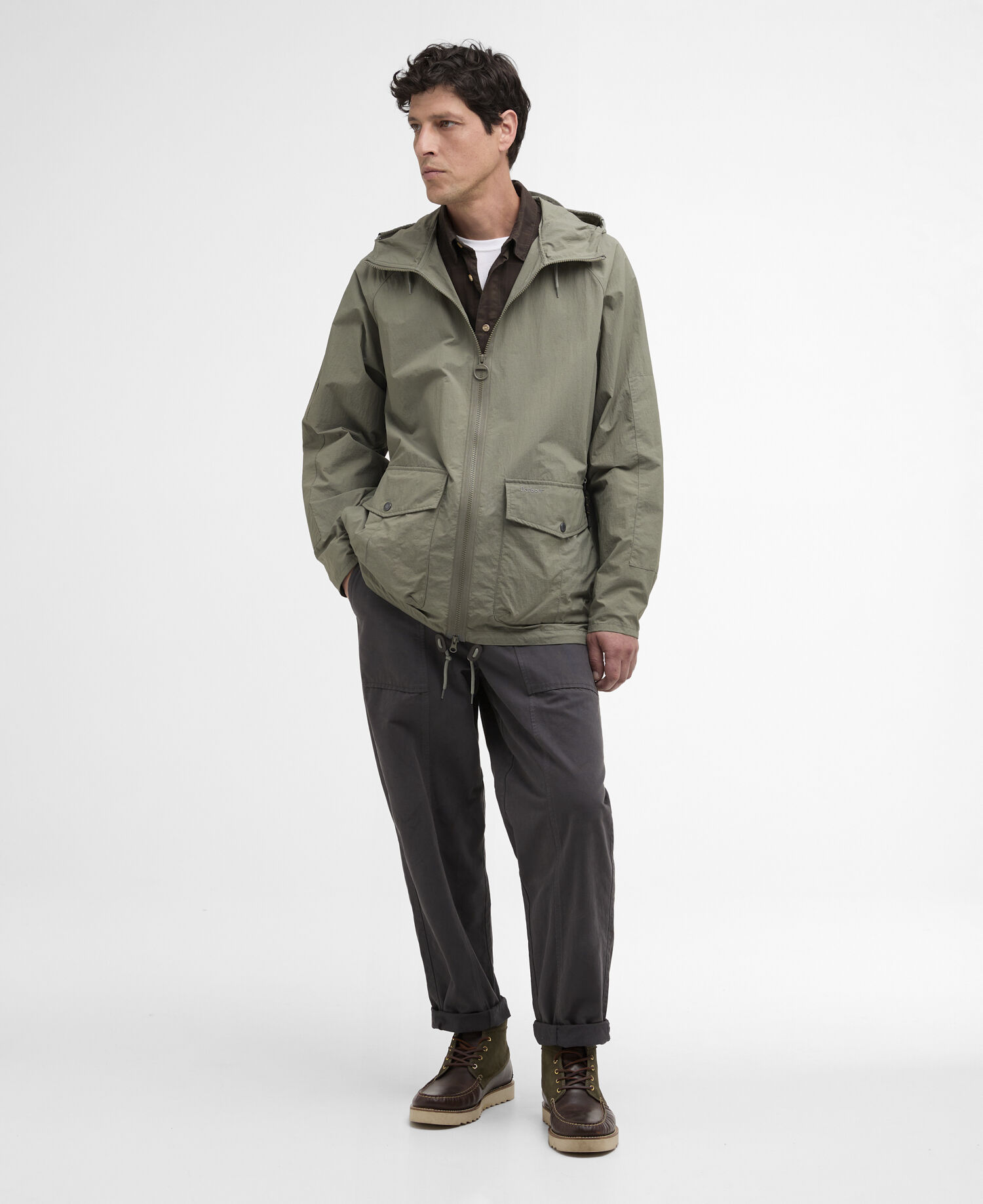 Giacca casual Re-Engineered Wading Smokey Olive