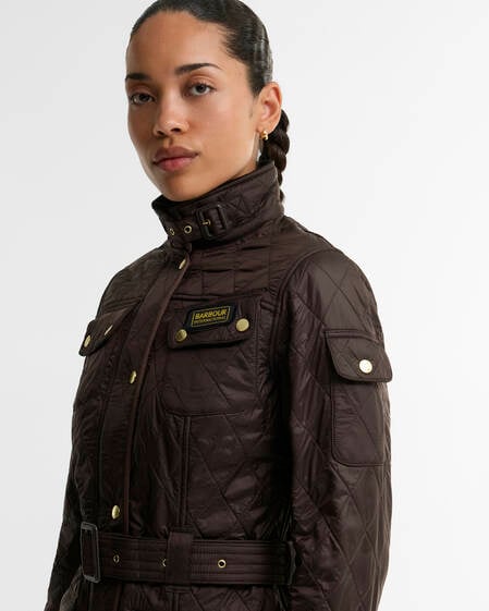 Jacke International Polarquilt Truffle