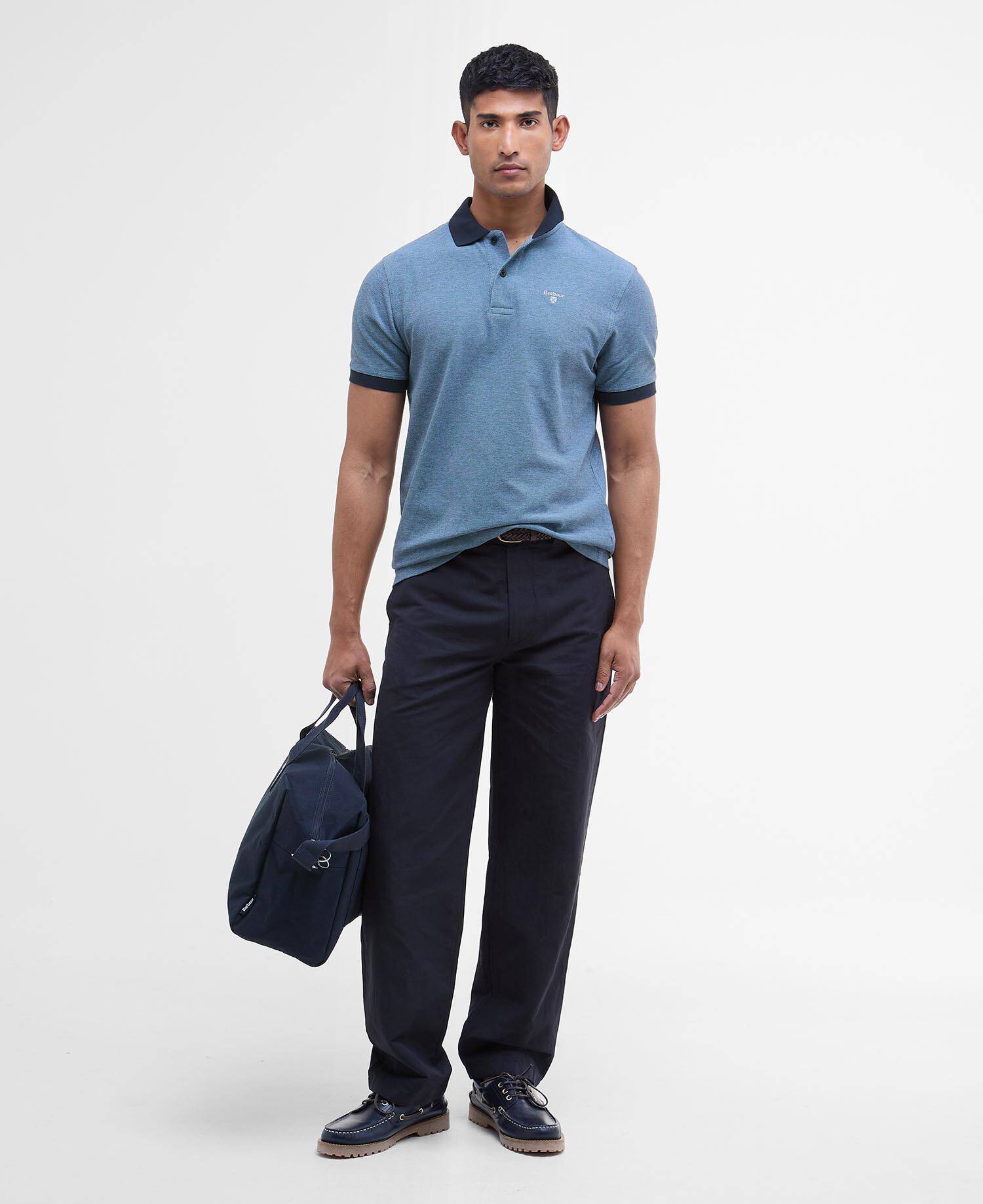 Essential Sports Mix Short-Sleeved Polo Shirt Classic Navy image number 1