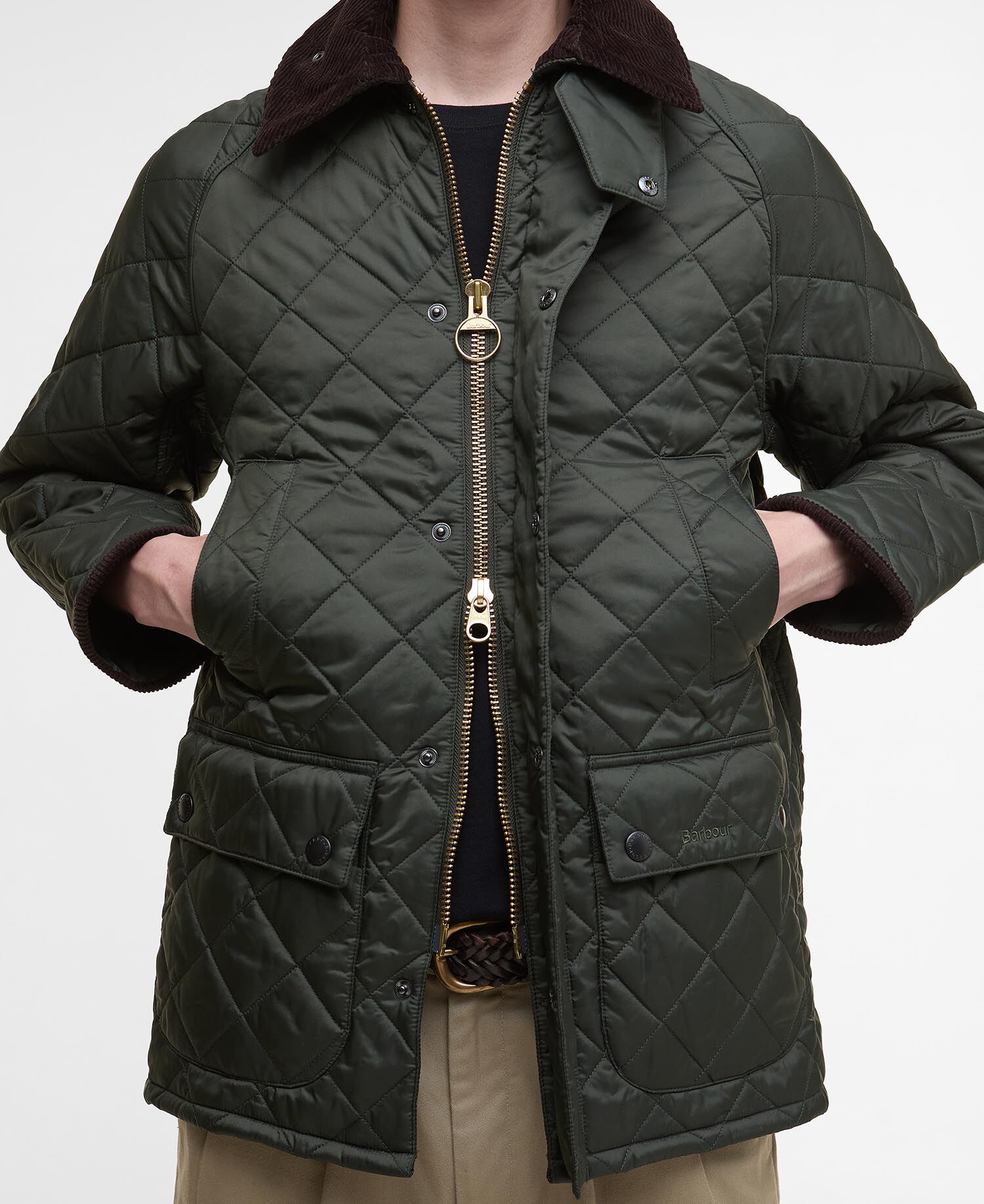Bedale Quilted Jacket Sage