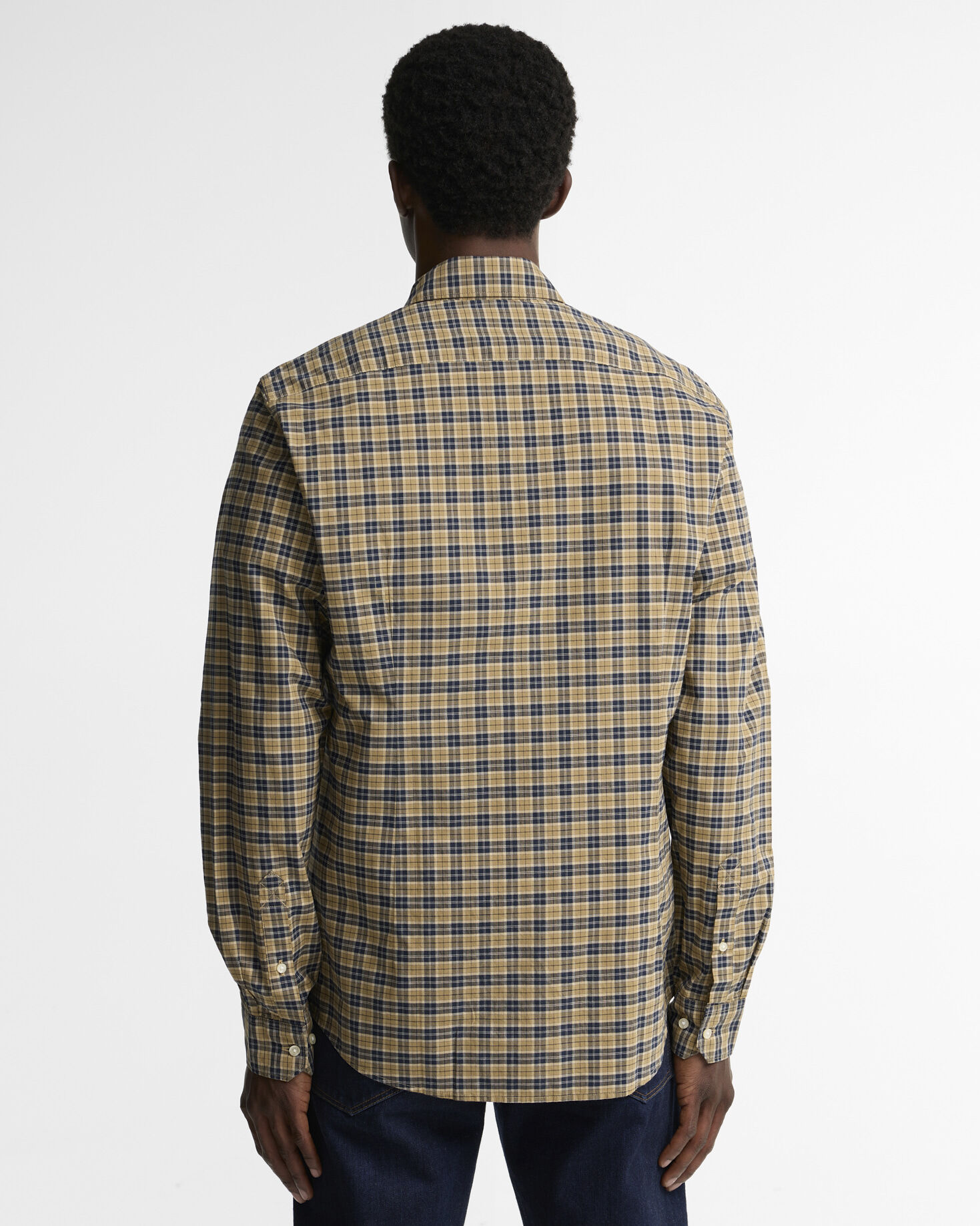 Lomond Tailored Long-Sleeved Shirt Birchwood Dress Tartan