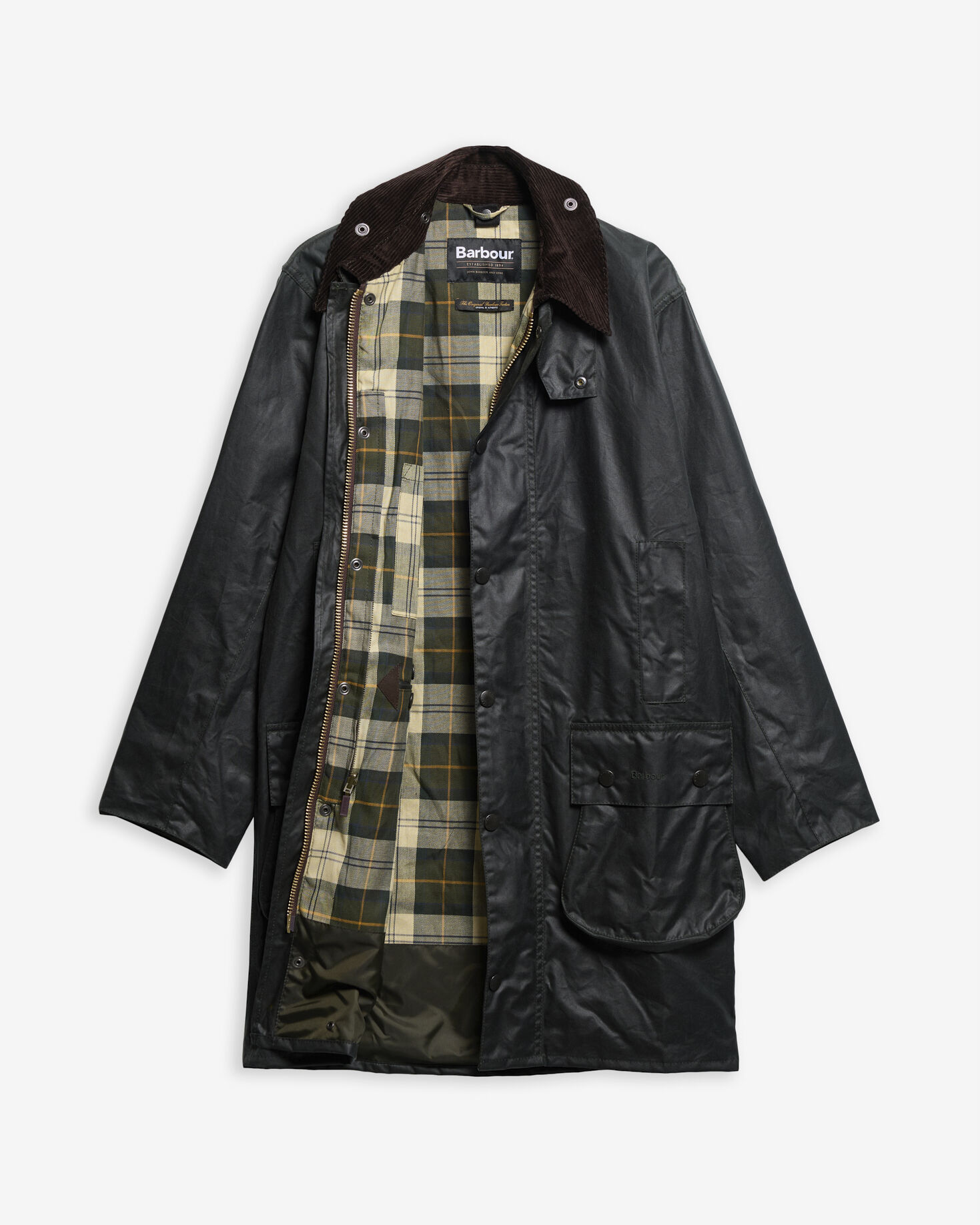 Buy Border® Waxed Jacket for GBP 299.00 | BARBOUR_GB