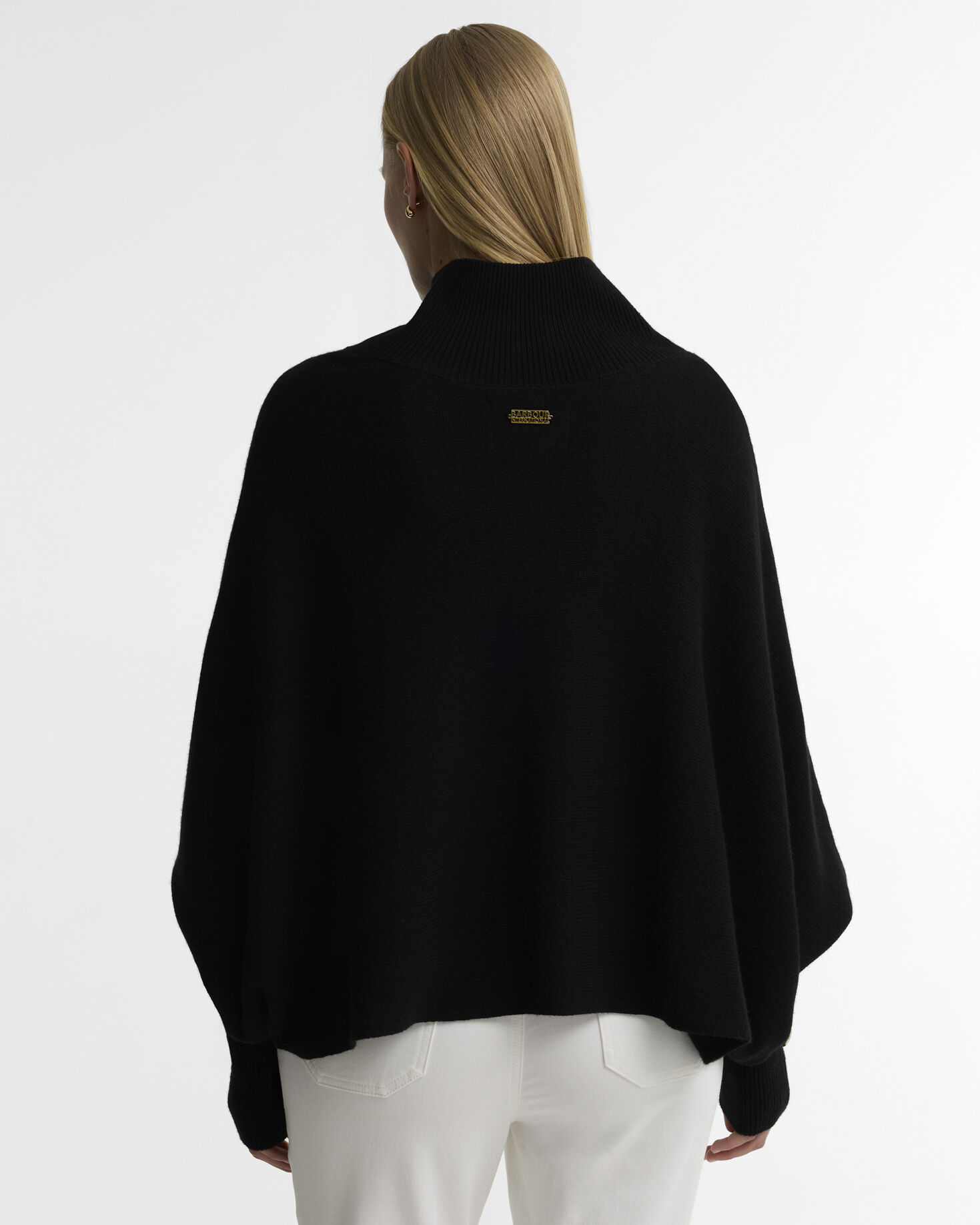 Lilah Wool-Blend Jumper Black