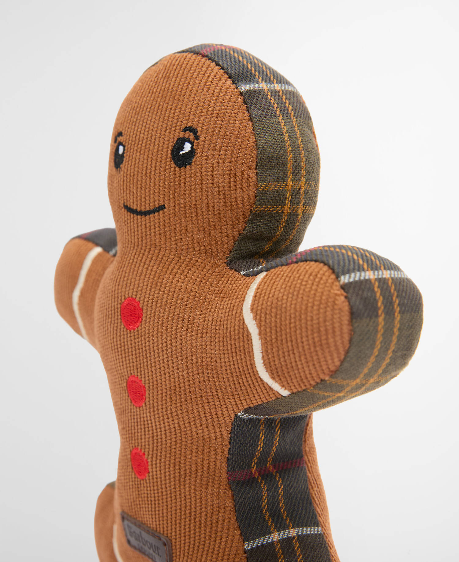 Christmas Gingerbread Dog Toy Brown image number 4