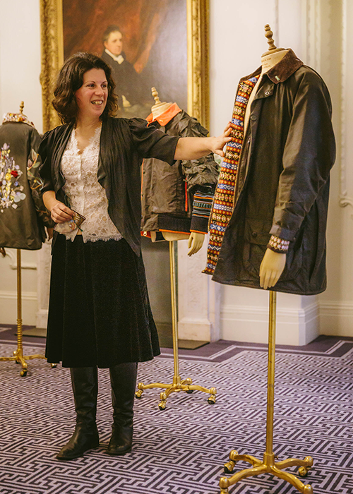 Rachel presents her Fair Isle jacket