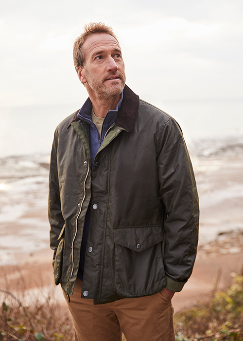 Ben Fogle wears the SS22 Explorer collection