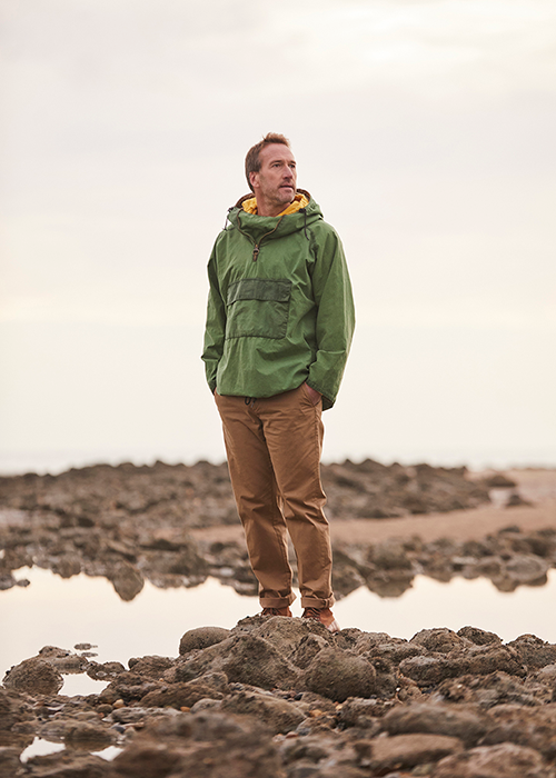 Ben Fogle wears the SS22 Explorer collection