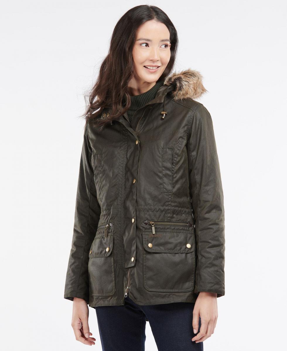 Barbour Kelsall Waxed Cotton Parka