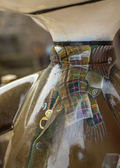 The Dogfather visits the Barbour Factory Barkbour