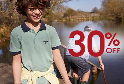 Background Image for Barbour Childrenswear Summer Sale