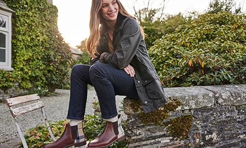 Background Image Barbour Footwear Modern Classics Collection