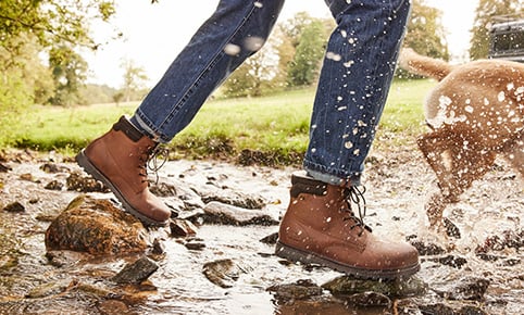 Background Image Barbour Footwear Weather Comfort Collection 