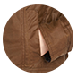 Barbour x House of Hackney Meldola Wax Jacket Fastening