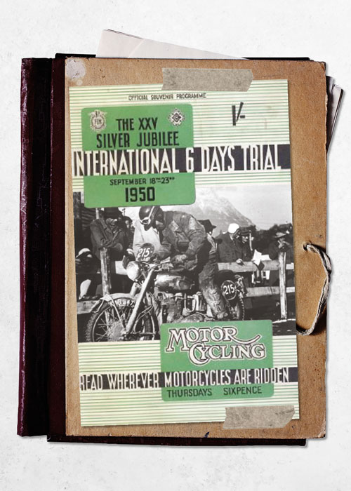 Henry Crew Motorcycle Maintenance Barbour International ISDT