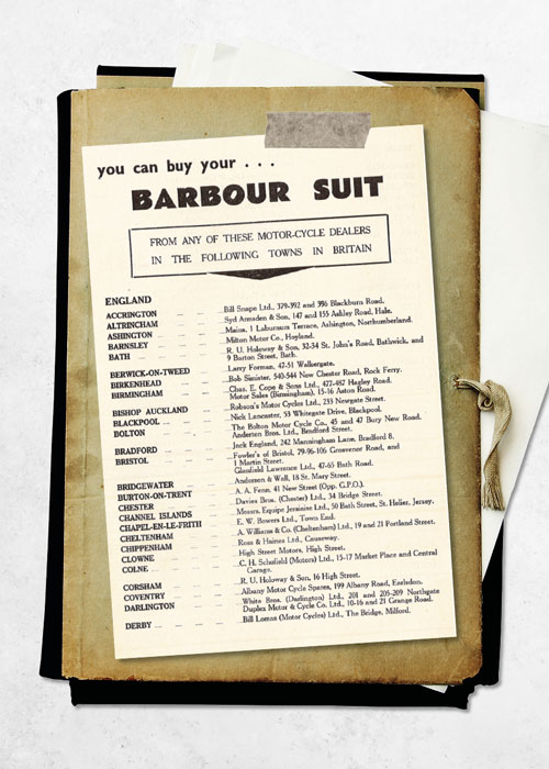 Barbour International Archive Image