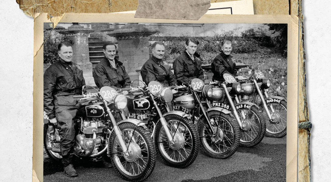 Henry Crew Motorcycle Maintenance Barbour International ISDT