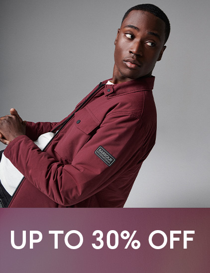 Barbour International Sale