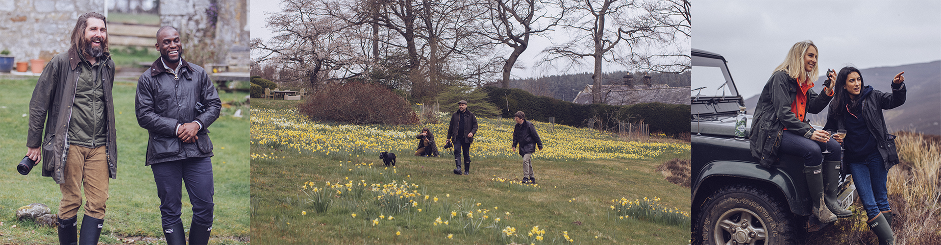 Take a trip to the rolling landscapes of the North East with the Barbour Way of Life