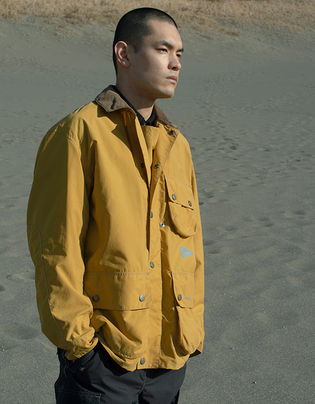 and wander BARBOUR shirt Jacket OD-