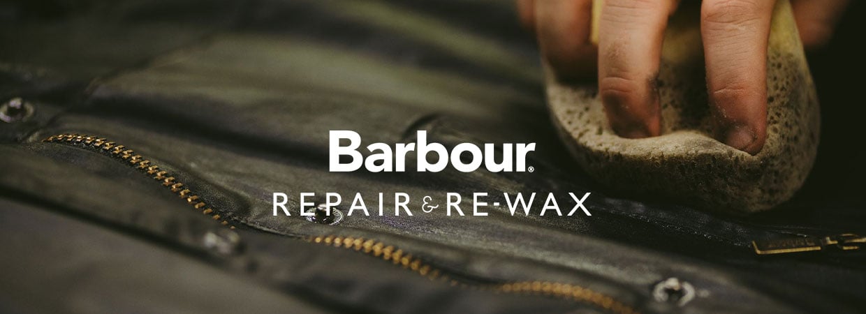 barbour jacket zip repair