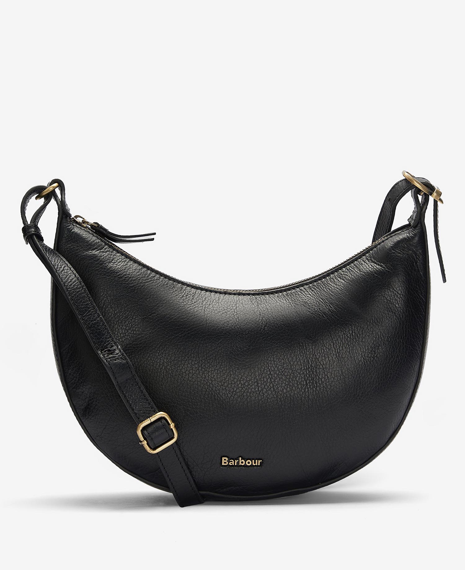 Shop the Barbour Laire Leather Half Moon Bag in Black today. Barbour