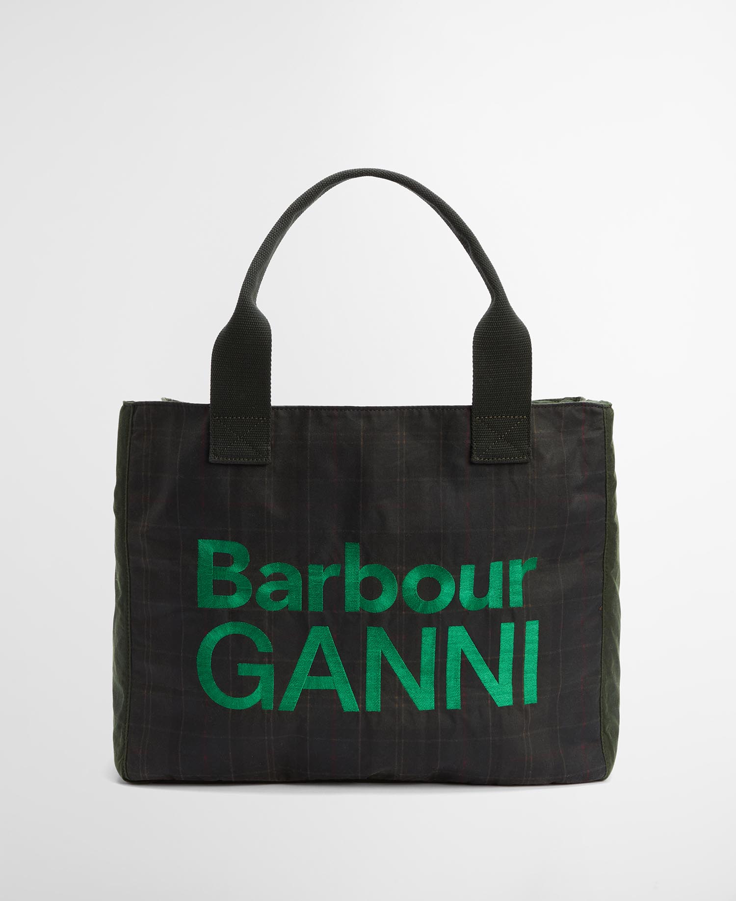 GANNI x Barbour Waxed Tote Bag | GANNI KR 가니