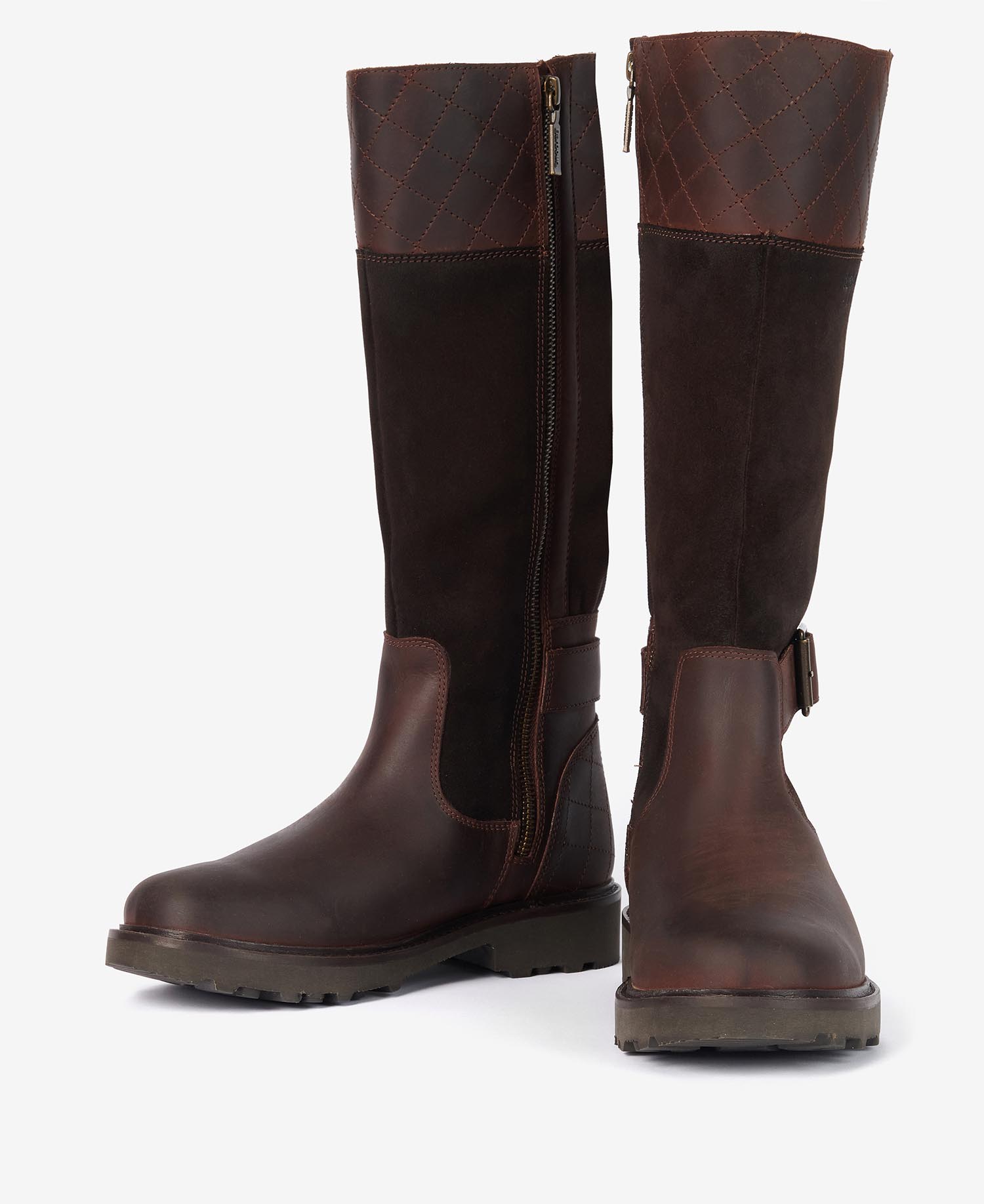 Barbour knee high boots sales