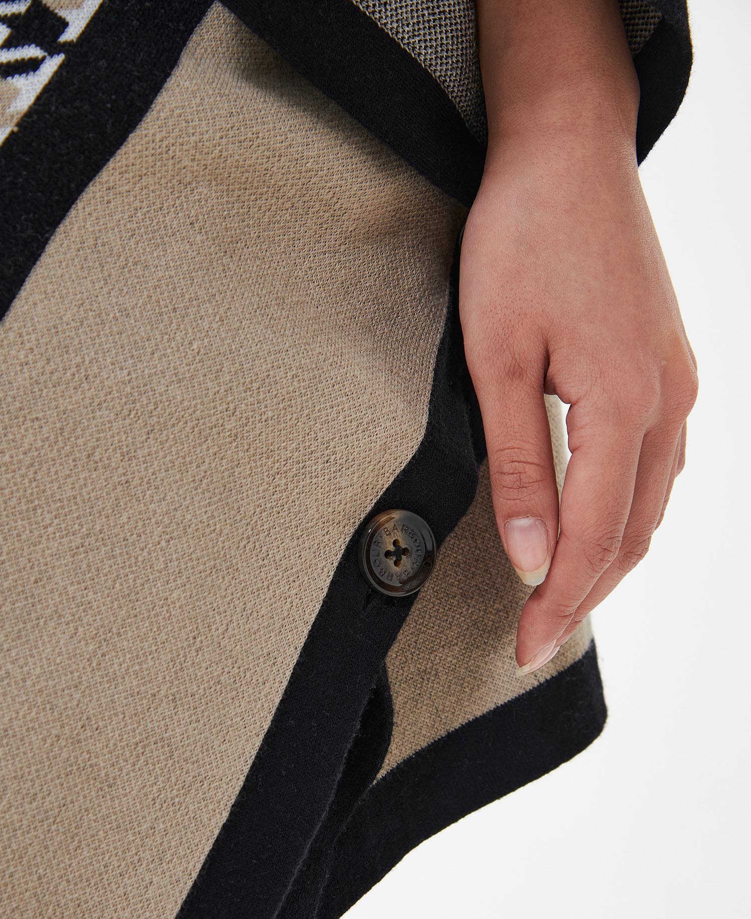 Barbour on sale cape jacket