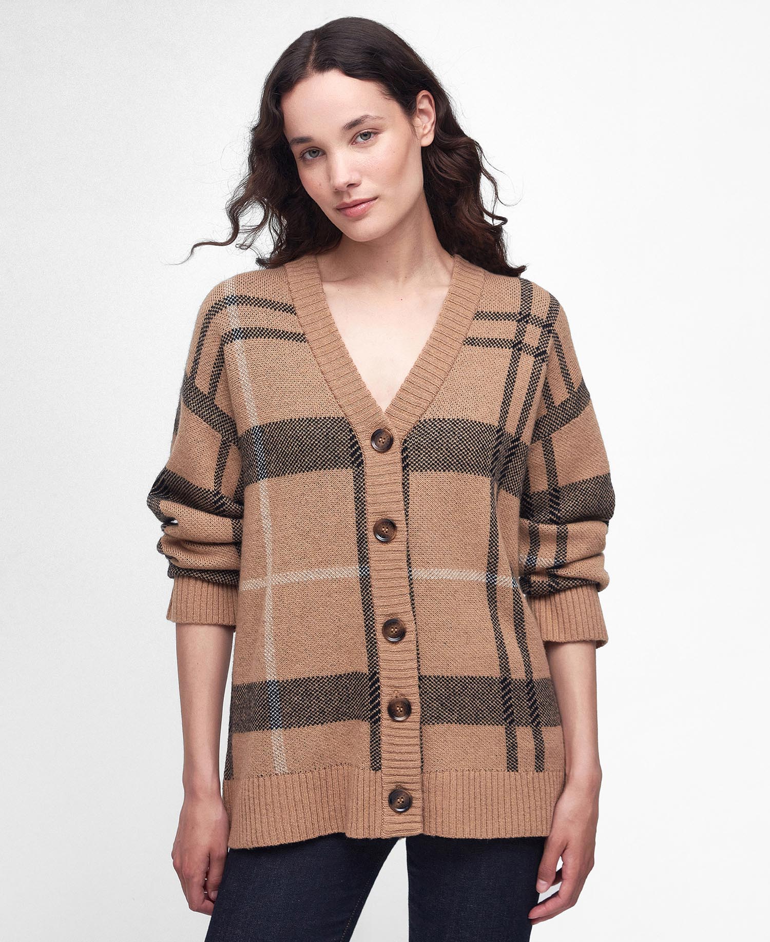 Barbour sales cardigan womens