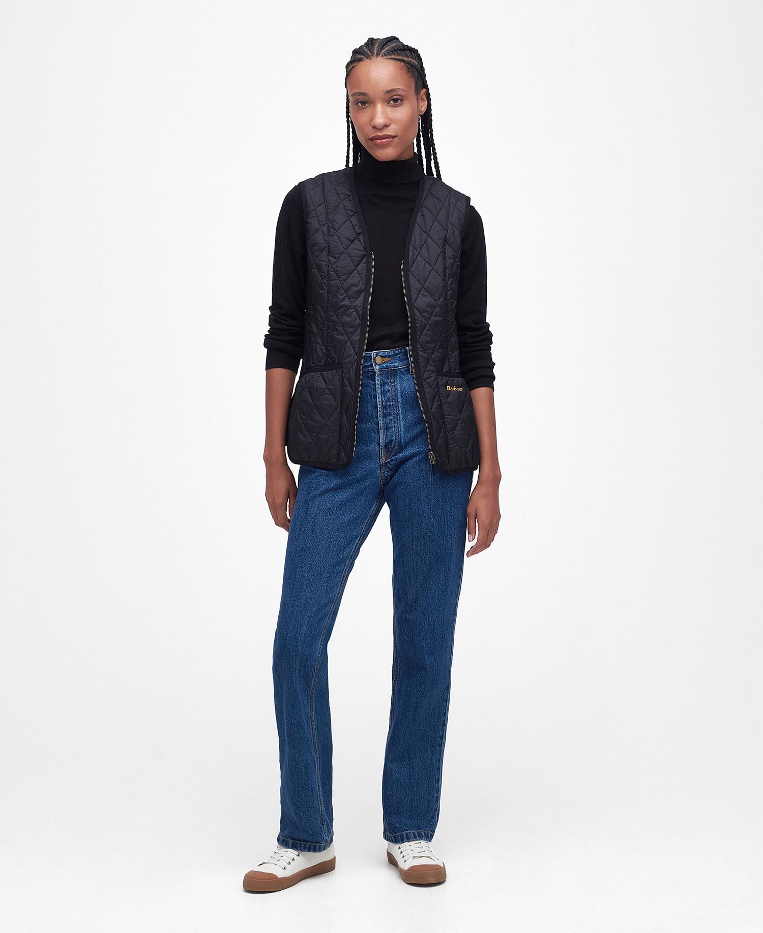 Barbour Betty Interactive Liner in Black Barbour