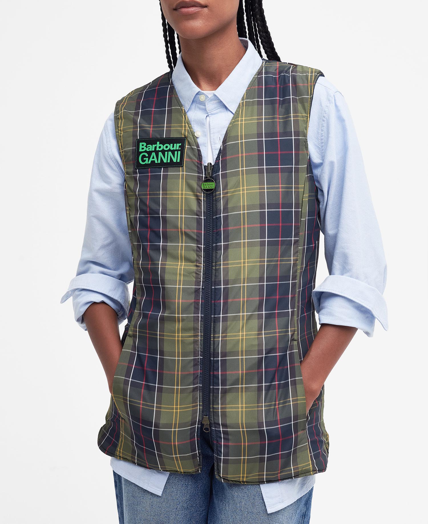 Barbour tartan betty liner deals