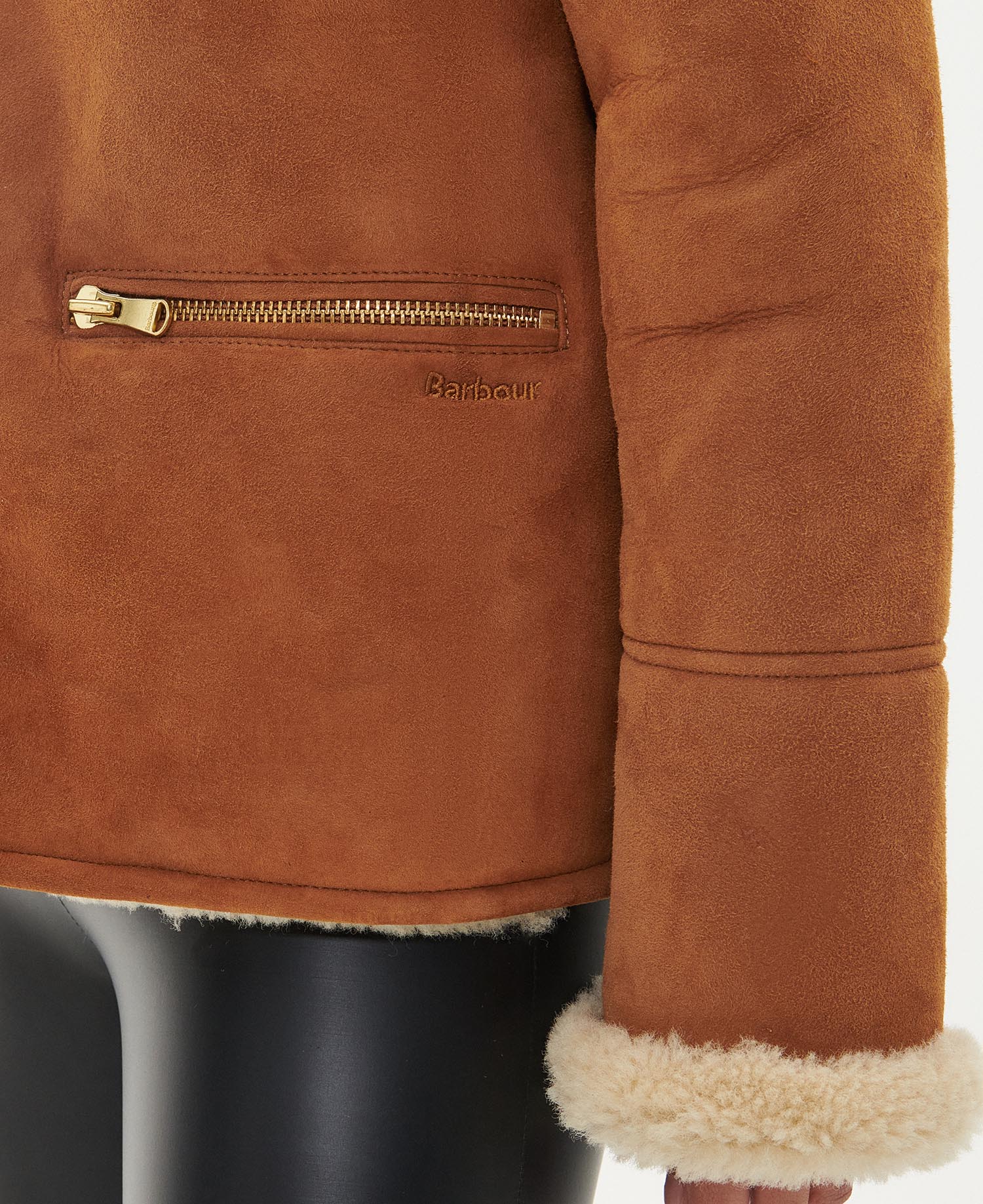 Barbour shearling clearance