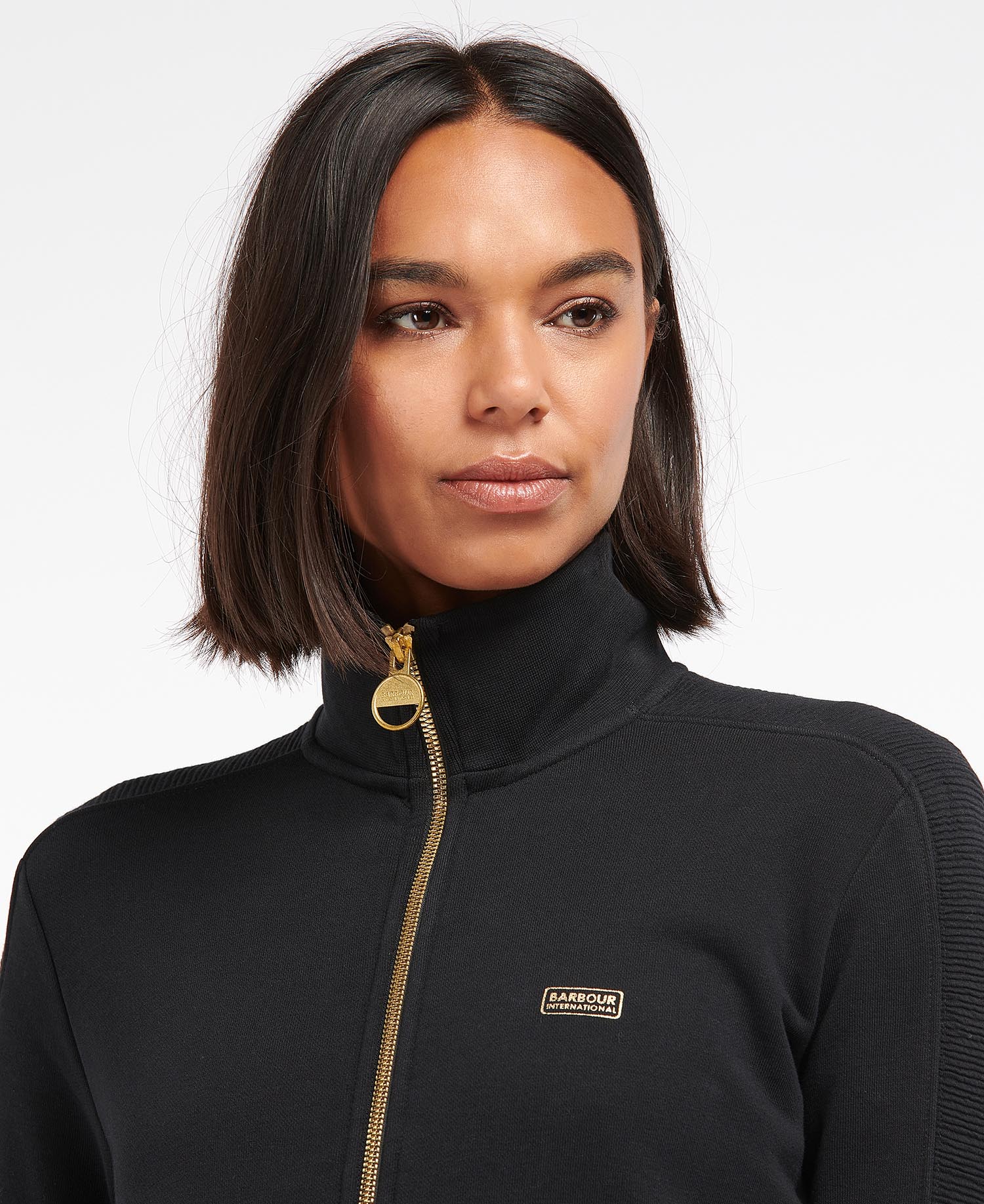 Shop the B.Intl Florence Cardigan in Black Barbour
