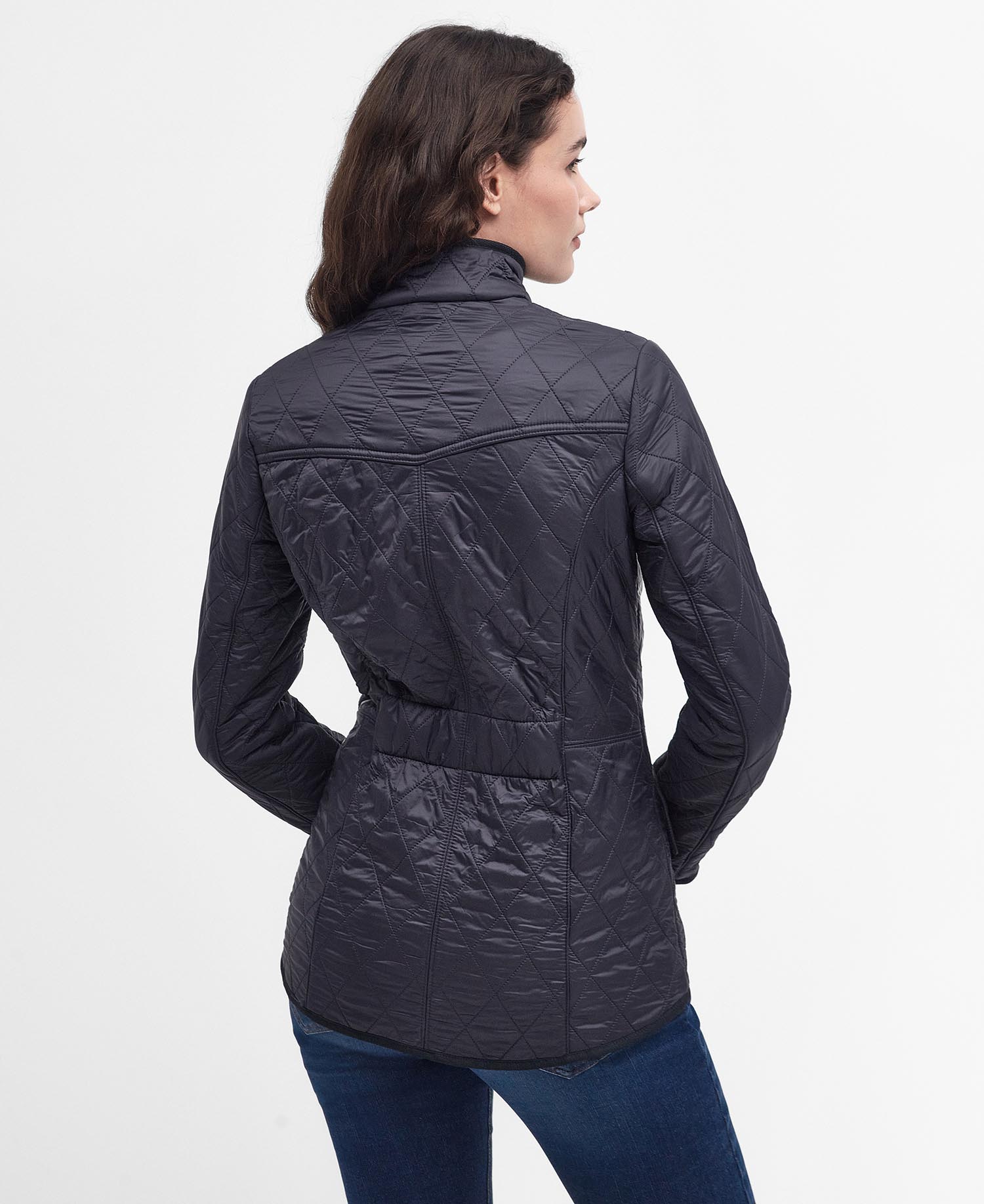Barbour Cavalry Polarquilt in Navy Barbour